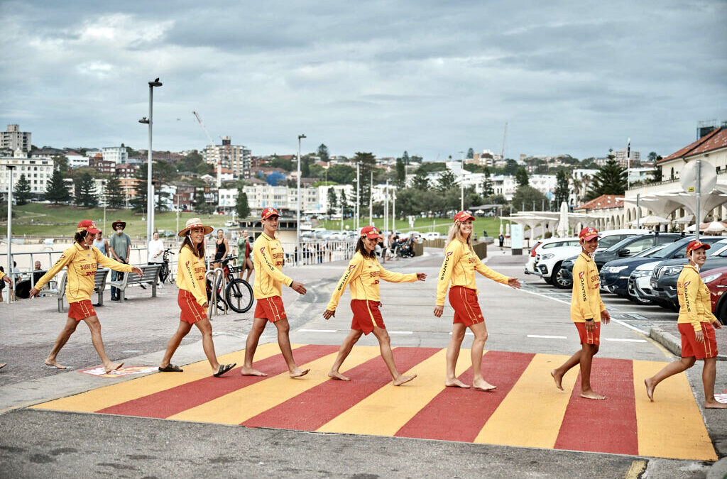 Australia turns iconic colours to celebrate Red & Yellow Day