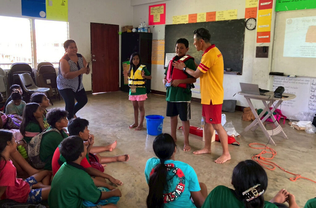 Japan Lifesaving Association Launches First Water Safety Program in Micronesia 